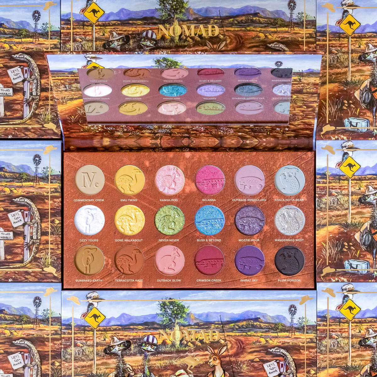 Outback Adventure Intense Color & Chrome Palette