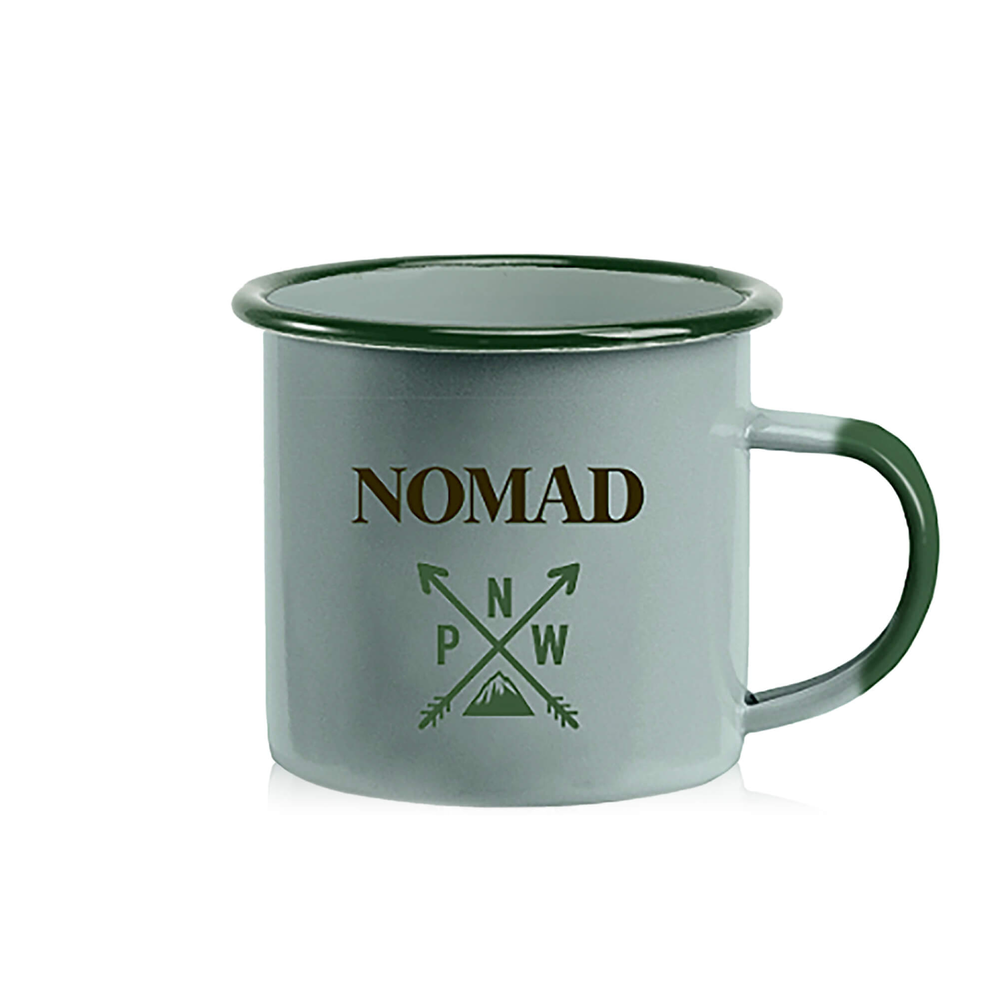 Pacific Northwest Enamel Camping Mug