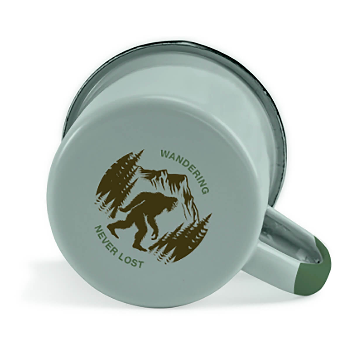 Pacific Northwest Enamel Camping Mug
