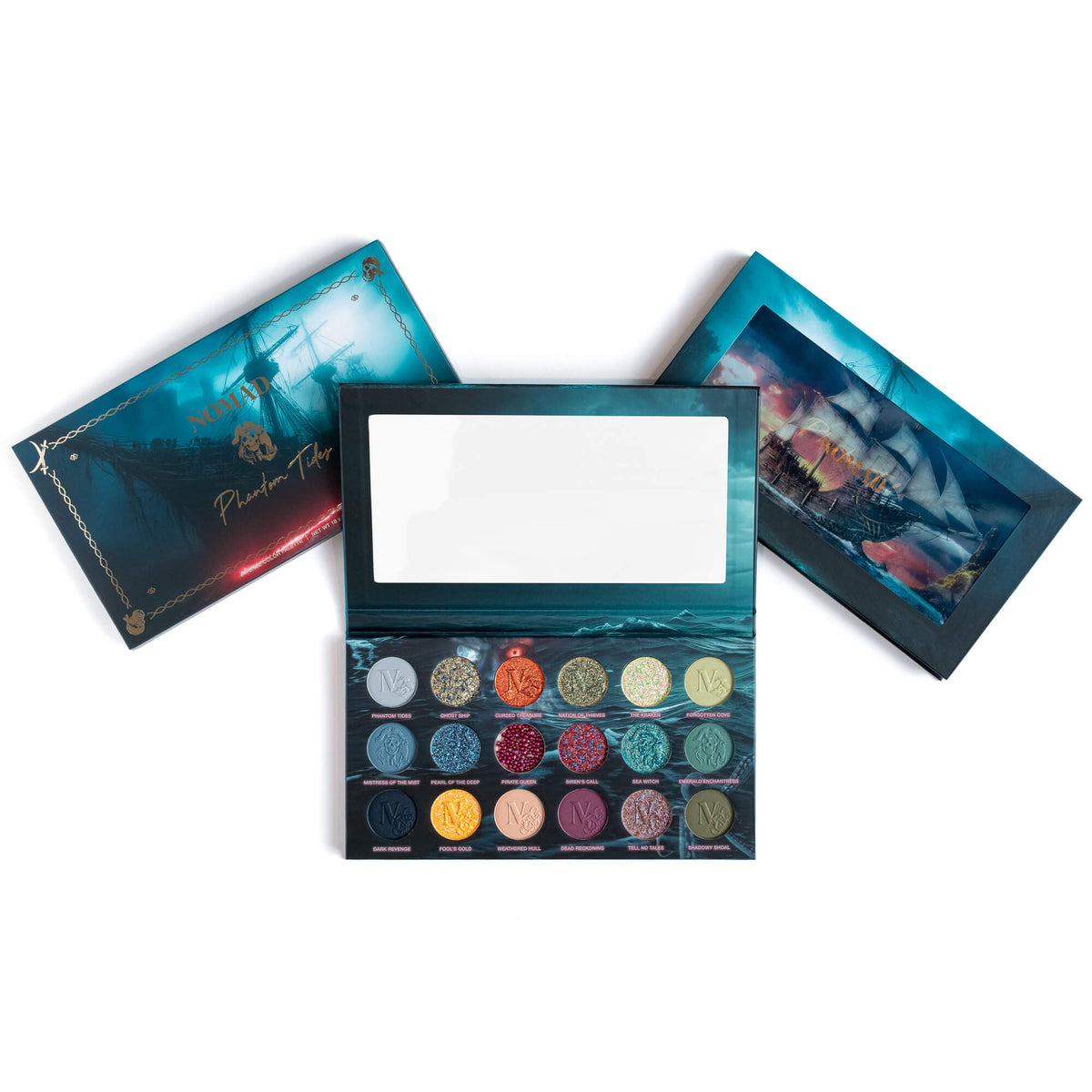 Phantom Tides Intense Color Palette