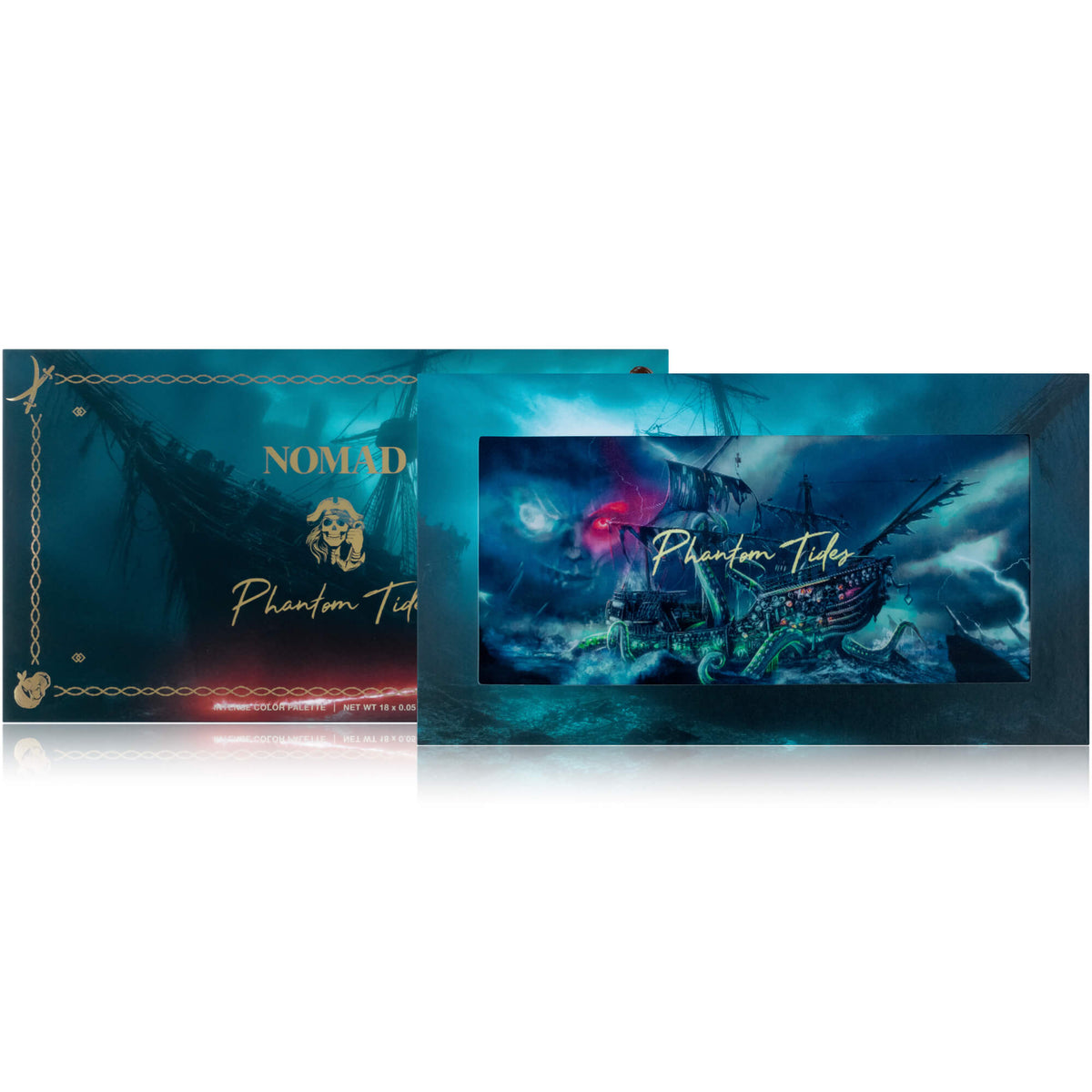 Phantom Tides Intense Color Palette