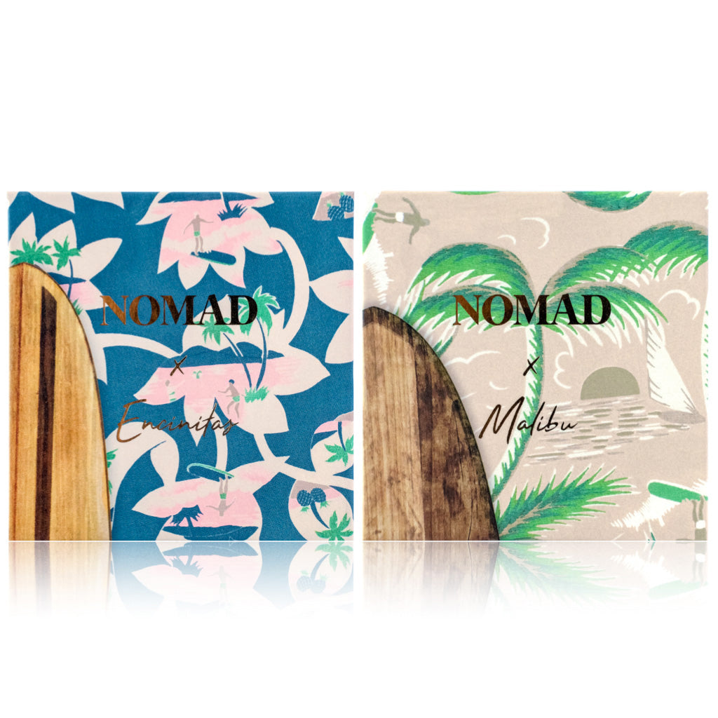NOMAD x California Encinitas & Malibu Surf Shack Eyeshadow Palettes - Outside