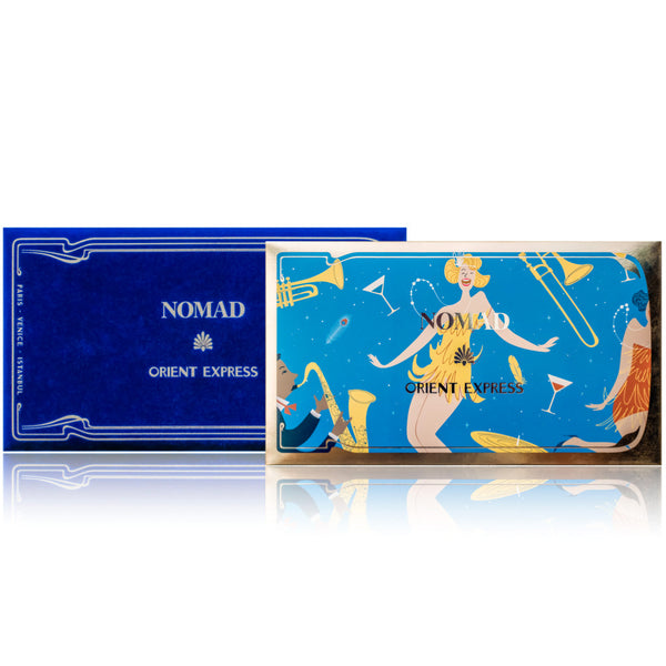 NOMAD x Orient Express Intense Eyeshadow Palette - Packaging