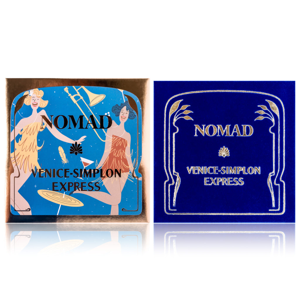 NOMAD x Venice-Simplon Express Carry-on Eyeshadow Palette - Design